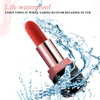 Lippenstiftförmiger Vibrator für Frauen mit 10 Vibrationsmodi, USB-Magnetladung, Weiblicher Masturbator, Erotikspielzeug für Erwachsene