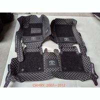 Tapis de sol de voiture en cuir imperméables sur mesure toutes saisons 5D 7D K3 K5, tapis à rebord profond