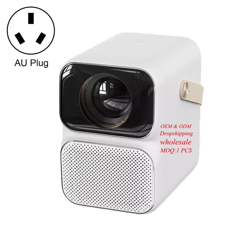 Wanbo T6 Max Портативный 1080P умный светодиодный проектор для телефона с автофокусом, Интеллектуальный голосовой проектор 550 ANSI