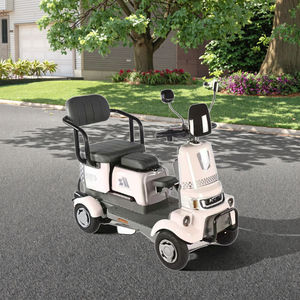 Elektrisch voertuig met vier wielen, 650 W elektrische fiets, e-bike-mobiliteit voor ouderen, kinderen, volwassenen, handig voor sightseeing - Product Image 3