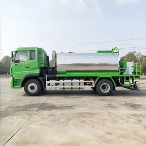 Prix d'usine Distributeur d'asphalte routier 4x2 11 m³ Camion-citerne pulvérisateur de bitume à vendre - Product Image 4