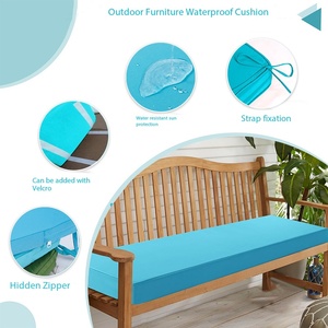Coussins de siège personnalisés multi-usages <span class=keywords><strong>pour</strong></span> chaises, canapés, pelouses, meubles d'extérieur, antidérapants, résistants aux UV, en <span class=keywords><strong>mousse</strong></span> à mémoire de forme, imperméables - Product Image 2