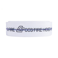 Tuyau d'incendie haute pression 8 bar, 10 bar, 13 bar avec revêtement PVC/PU, 2 à 4 pouces