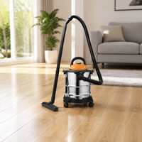 Aspirateur eau et poussière puissant 18KPA, 20L, 1200W, pour le nettoyage de l'eau, de la poussière et des déversements