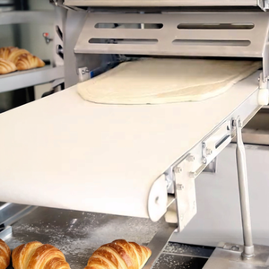 Một tự động mùa xuân CuộN tấm tạo bọt Báo Chí bánh croissants nướng thiết bị Puff Pastry làm bột sheeter máy sản xuất - Product Image 1