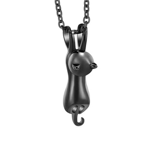 Kalung Guci untuk Abu Hewan Peliharaan, Liontin Kalung Guci Baja Anti Karat untuk Anak Anjing, Kenang-kenangan Peringatan Hewan Peliharaan - Product Image 2