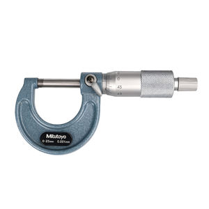 Micrómetro Exterior Mitutoyo Japonés Original Nuevo 103-137/103-138 0-1 pulgada / 0-25 mm, Calibrador de Espesor, Herramienta de Medición de Alta Precisión - Product Image 4