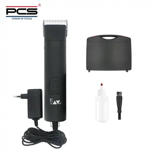 Low Noise Cord Plug In Pet Grooming Tool Electric Pet Hair Trimmer With Comb Guides Scissors