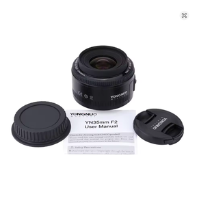 Ygnuo YN35mm F2レンズ1:2 AF/MF広角固定/プライムオートフォーカスレンズキヤノンEFマウントEOSカメラ用 - Product Image 6