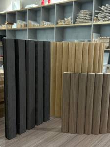 लक्जरी आधुनिक ध्वनिक नमी प्रमाण Hdf <span class=keywords><strong>mdf</strong></span> चिकनी सतह सजावटी दीवार पैनलों आसान स्थापना 5 साल की वारंटी अनुकूलित - Product Image 3