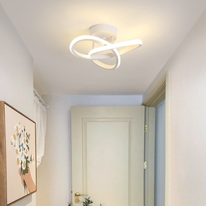 Iluminación interior Pasillo Entrada Montaje empotrado Luces de techo acrílicas LED modernas - Product Image 3