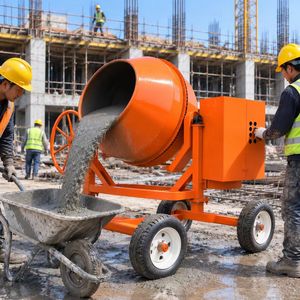 Mezcladora <span class=keywords><strong>de</strong></span> Concreto Móvil con Ruedas, Comúnmente Utilizada para Mezclar Concreto y Mortero <span class=keywords><strong>de</strong></span> Construcción en el Sitio - Product Image 4