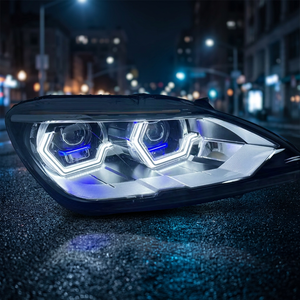 Faro Delantero LED Adaptativo Completo para F06 F12 F13 650i 640i M6, Luces de Circulación Diurna Angel Eyes, Plug & Play, OEM, Acero Inoxidable 304 - Product Image 3