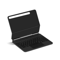 Casing Keyboard Magnetik Laudtec untuk Samsung Galaxy Tab S9 S10 Plus 12.4 Inch, Cover Keyboard Ajaib Grosir OEM/ODM/Private Label