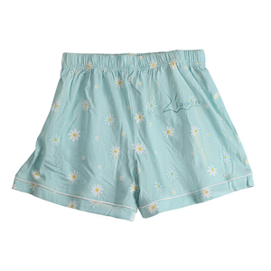 Pigiama Estivo da Donna Personalizzabile Stampato ODM, Set 2 Pezzi con Spalline Sottili e Maniche Corte, Motivo Floreale, Morbido e Profumato - Product Image 4