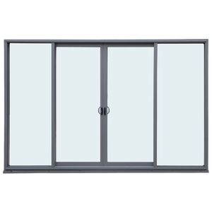 Fenêtre coulissante de Garage <span class=keywords><strong>en</strong></span> aluminium, fenêtres transparentes et double glaçage, pied nz - Product Image 2