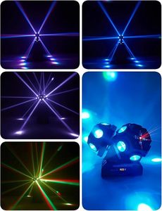 Luci a Testa Mobile Beam 18*12W LED 4in1 DMX512 RGBW, Luce Laser a 3 Teste per Palcoscenico, Illuminazione per KTV, DJ, Discoteca, Feste - Product Image 2