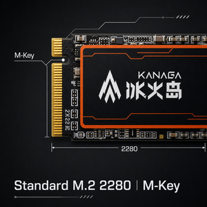 KANAGA G4100 512GB 1TB M.2 NVMe Disque SSD Haute Fiabilité MTBF 1,5 Million d'Heures - Product Image 4