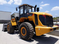 Chargeuse sur pneus compacte de grande taille CLG855H de 5 tonnes fabriquée en Chine avec une benne de 3 m3