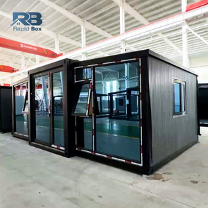 บ้านสำเร็จรูปพับได้แบบพกพา Rapid Box Luxury ขนาด 10 ฟุต พร้อมห้องน้ำในตัว - Product Image 1
