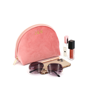 Produttore di Borse, Pochette Personalizzata con Cerniera, Graziosa Borsa Cosmetica, Pochette OEM per Profumi, Borsa a Mezzaluna per Gioielli con Cerniera - Product Image 3
