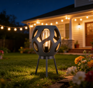 Ensemble <span class=keywords><strong>de</strong></span> lampes solaires multifonctionnelles pour l'extérieur, <span class=keywords><strong>lampe</strong></span> <span class=keywords><strong>de</strong></span> table au sol, <span class=keywords><strong>lampe</strong></span> <span class=keywords><strong>de</strong></span> <span class=keywords><strong>jardin</strong></span> en métal, projection d'ombres, décoration <span class=keywords><strong>de</strong></span> pelouse et <span class=keywords><strong>de</strong></span> chemin - Product Image 6