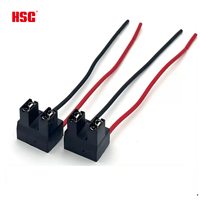 Adaptateur de douille pour ampoule halogène H1 H3 H4 H7 H11 HB3 HB4, prise d'alimentation, connecteur de câblage