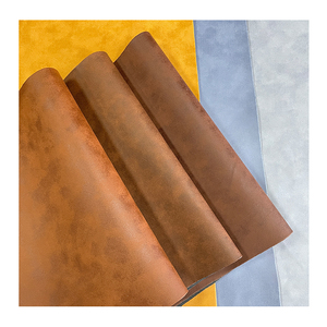 Feuille de similicuir mat vintage 12*18 pouces, sans adhésif, <span class=keywords><strong>cuir</strong></span> tanné végétal pour gravure laser, similicuir pour laser - Product Image 2