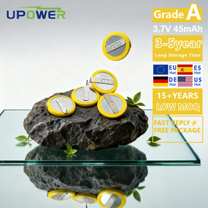 Uli 3.7V 45mAh có thể sạc lại Li-ion pin lir2025 thấp tự xả đồng xu di động - Product Image 1