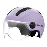 Casque de moto de course avec visière, protection personnelle, casque de moto demi-face pour la montagne