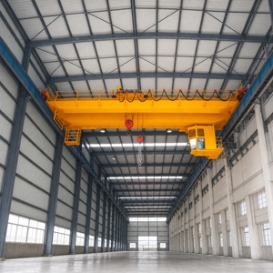 Pont roulant à double portique 20 tonnes pour le transfert de marchandises en usine industrielle lourde avec une conception de poutre en acier durable - Product Image 4