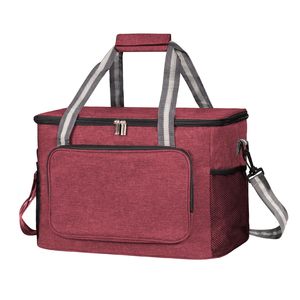 Leakproof Lunch Cooler Tote with Multi-Pockets for Adult Large Cooler Bag Collapsible Insulated Bags - Product Image 1