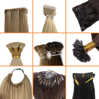 Extensions de cheveux humains naturels vierges en vrac, alignés dans le sens des cuticules, de qualité V Light UV, provenant du Vietnam et d'Inde, sans trame