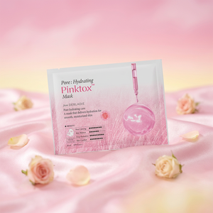 Masque facial en feuille hydratant Pinktox à l'acide hyaluronique et au collagène, sans huile, sans parfum, pour le soin des pores, adapté à tous les types de peau - Product Image 2
