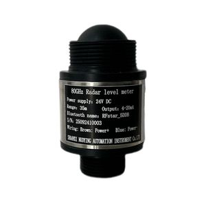 Capteur de niveau radar 80G FMCW haute performance sans contact pour solides en vrac dans l'industrie pétrochimique - Product Image 4