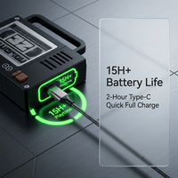 Lecteur de musique NFC rétro au design cassette 5.3, autonomie de 15 heures, rechargeable par Type-C, en matériau ABS, fabriqué au Guangdong pour la maison