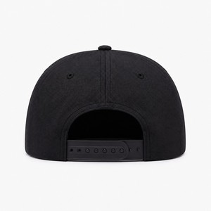Casquette de course Lifestyle 5 panneaux en similicuir polaire unisexe réglable avec fermeture snapback, impression par transfert thermique, logo personnalisé, articles promotionnels - Product Image 5