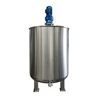 Réservoir de mélange en acier inoxydable pour le chauffage, le refroidissement, l'isolation et la stérilisation des jus de fruits et des produits laitiers