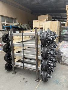 Essieu à <span class=keywords><strong>torsion</strong></span> en caoutchouc pour remorque de 8 000 lb avec frein à tambour électrique 12 V, 8 goujons - Product Image 5