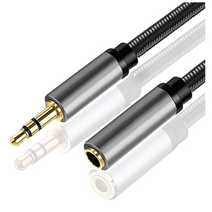 Câble d'extension audio 3.5mm câble d'extension pour <span class=keywords><strong>casque</strong></span> Hi-Fi mâle à femelle adaptateur auxiliaire son cordon d'extension stéréo pour <span class=keywords><strong>casque</strong></span> - Product Image 6