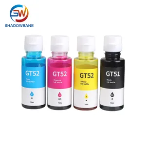 Cartuchos de tinta GT51 GT52 GT53 eco solvente para impresora HP ecotank, tanque de tinta 410/411/412/415/416/418/419
