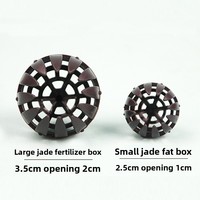 Engrais à libération lente en boîte avec couvercle pour plantes en pot, bonsaïs, Osmocote, panier d'alimentation pour jardinage, fournitures pour jardins botaniques