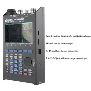 Analyseur de Réseau Vectoriel Portable MEASALL Distributor LY KC901J Multimètre de Champ Testeur SWR Ondes Stationnaires 2GHz VNA - Product Image 4