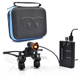 Lunettes grossissantes dentaires Wemeile 5x40mm avec lumière LED pour usage dentaire - Product Image 3