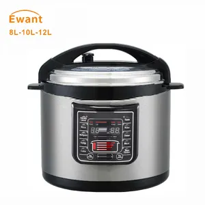 Ewant 12L Commercia Multipurpose Stainless Steel Electric Pressure Cooker Fast Pot