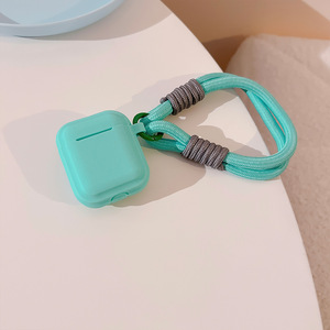 Funda Protectora de TPU Suave y Colorida para Auriculares con Correa Corta de Nylon para AirPods Pro 2 3 4, Diseño Protector - Product Image 6