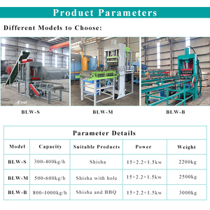 100-200t basınç hidrolik tipi hindistan cevizi küp kömür Shisha barbekü briket yapma makinesi ürün hattı - Product Image 3