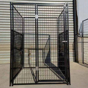 Outdoor Commercial Animal Cages Large <strong>Dog</strong> Boxes <strong>Dog</strong> <strong>Run</strong> Kennel Metal Steel Frame Powder Coated Wire <strong>Panel</strong> 6ft - Product Image 5