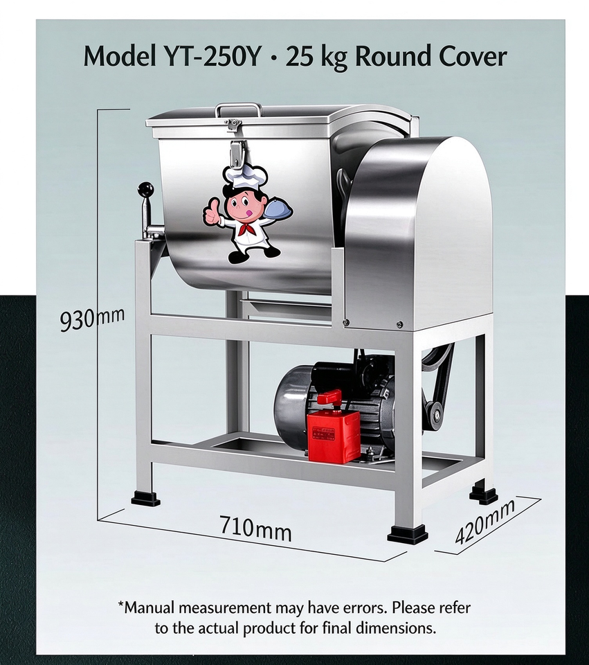 Work Time Efficiency Dough Mixing Machine with High Efficiency Motor for Time Saving Work ...