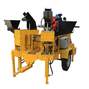 Máquina Prensa Hidráulica Doble M7MI Semiautomática para Fabricar Ladrillos de Arcilla Interconectados de Alta Calidad - Product Image 1